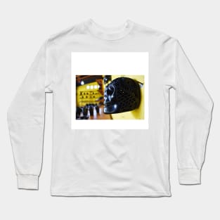 oaxaca and the black skull of mud ecopop photograph Long Sleeve T-Shirt